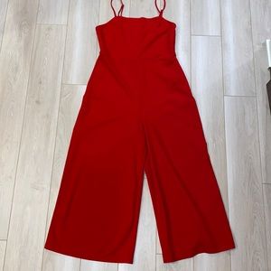 Red jumpsuit size M